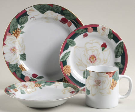 Magnolia 4 Piece Place Setting