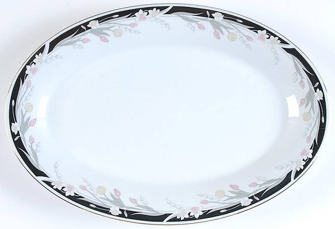 Michelle 14" Oval Serving Platter