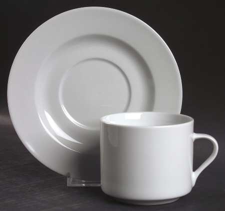 Prelude Flat Cup & Saucer Set