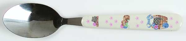 Purrfect Friends Place/Oval Soup Spoon