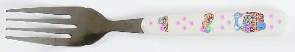 Purrfect Friends Individual Salad Fork