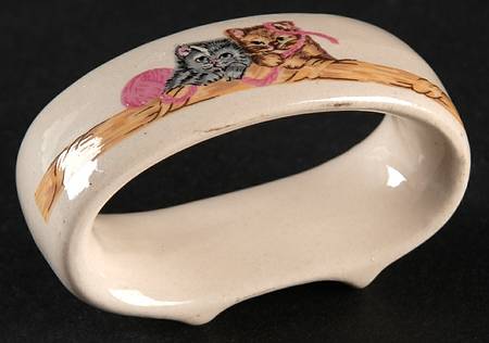 Purrfect Friends Napkin Ring