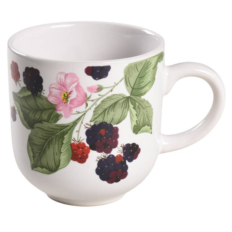 Raspberry Social Flat Cup