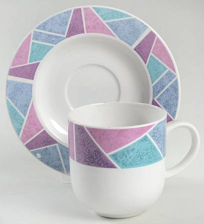 Reflections Flat Cup & Saucer Set