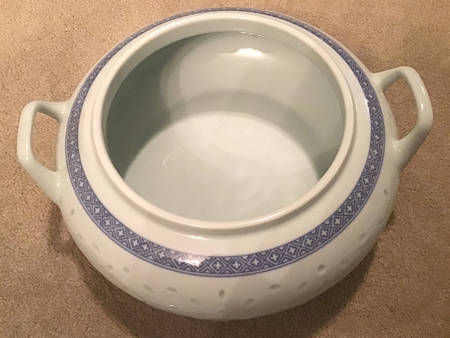 Rice Flower Round Vegetable No Lid