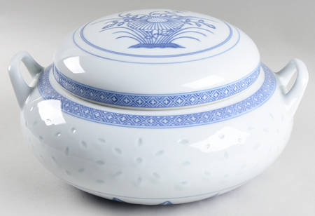Rice Flower Round Covered Vegetable