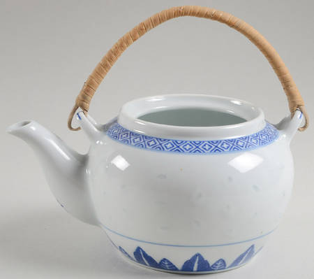 Rice Flower Teapot W/Top Handle No Lid