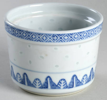Rice Flower Sugar Bowl No Lid
