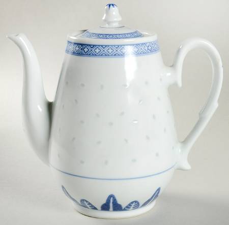 Rice Flower Coffee Pot & Lid