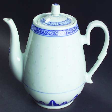 Rice Flower Coffee Pot & Lid