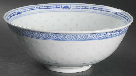Rice Flower 8" Round Vegetable Bowl