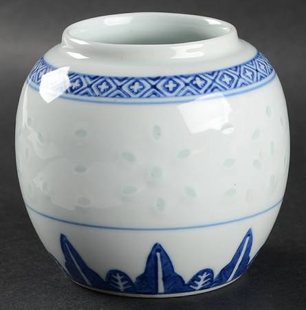 Rice Flower Small Ginger Jar No Lid
