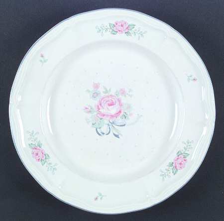 Rosette Fleur Dinner Plate