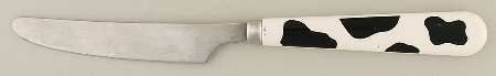 Spotted Cow (White) Small Dinner Knife