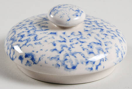 Sponge Blue (Animals or Hearts) Lid for Medium Canister