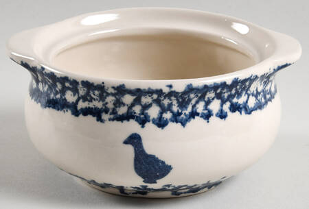 Sponge Blue (Animals or Hearts) Individual Casserole No Lid