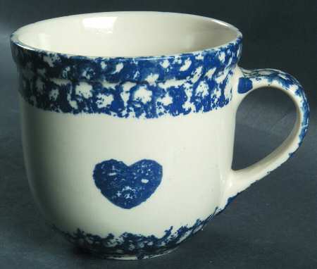 Sponge Blue (Animals or Hearts) Mug