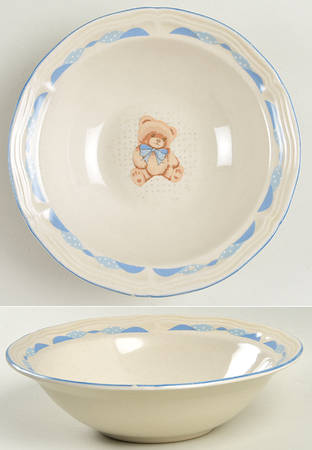 Theodore Bear Coupe Cereal Bowl by Tienshan