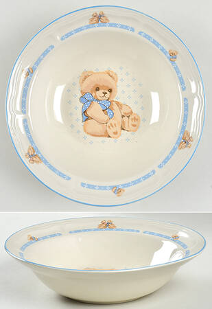 Country Bear 9" Round Vegetable Bowl