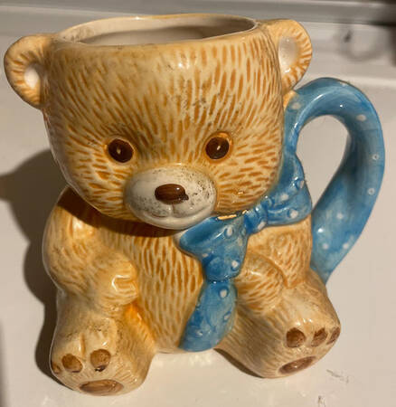 Theodore Bear Figural Mug