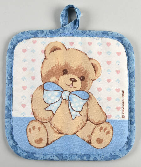 Theodore Bear Cloth Potholder