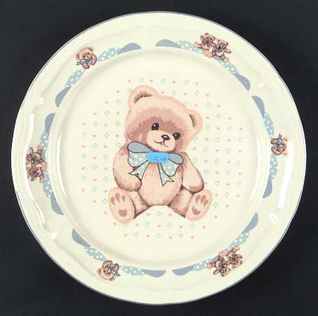 Theodore Bear Dinner Plate