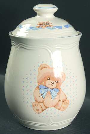 Theodore Bear Large Canister & Lid