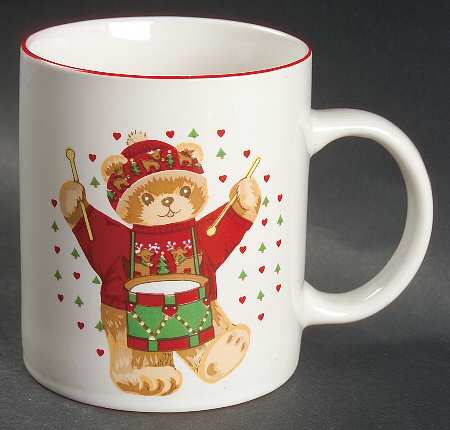 Theodore Bear's Christmas Mug