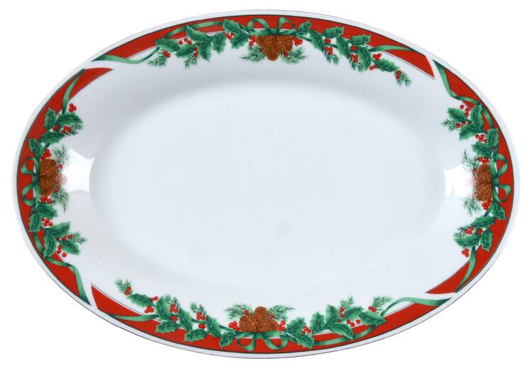 TIE15 14" Oval Serving Platter