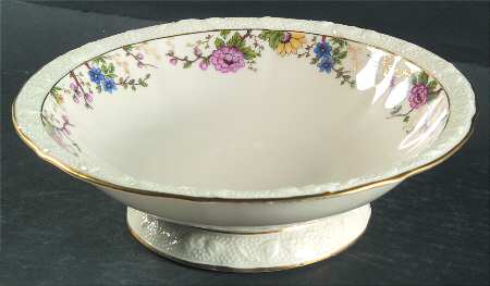 Primavera (Cream) 9" Round Vegetable Bowl