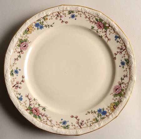 Primavera (Cream) Dinner Plate