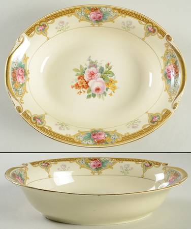 Rosalind 9" Oval Vegetable Bowl