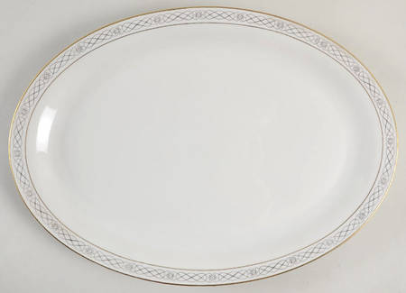 2508 13" Oval Serving Platter