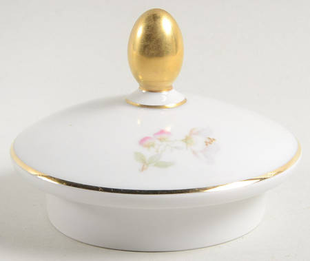 Apple Blossom (White Background) Lid for Coffee Pot