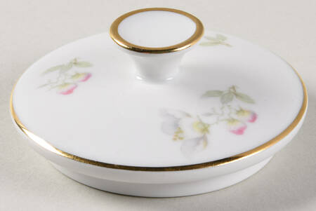 Apple Blossom (White Background) Lid for Sugar Bowl