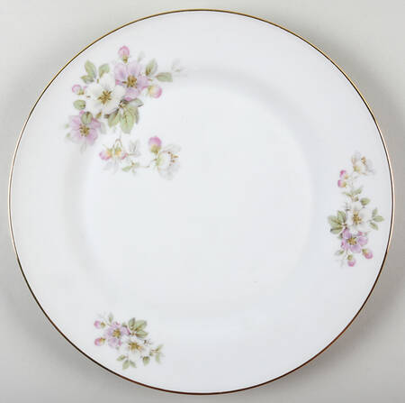 Apple Blossom (White Background) Dinner Plate