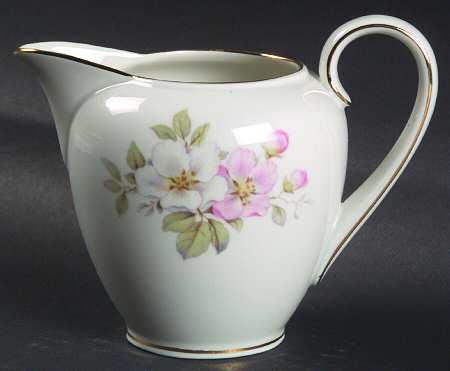 Apple Blossom (White Background) Creamer