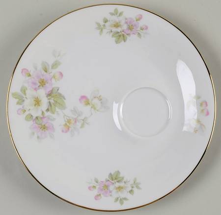 Apple Blossom (White Background) Snack Plate