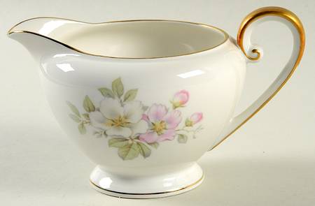 Apple Blossom (White Background) Creamer