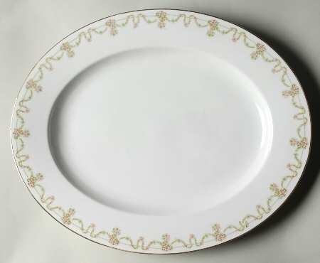 Arbutus 16" Oval Serving Platter