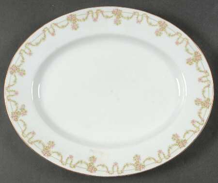 Arbutus 12" Oval Serving Platter by Tirschenreuth