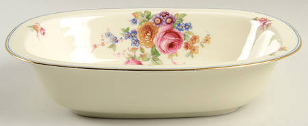 The Ascot 9" Oval Vegetable Bowl by Tirschenreuth