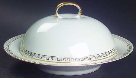 Athens Round Covered Butter by Tirschenreuth
