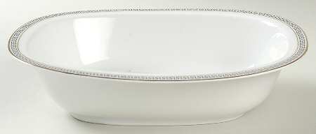Athens 9" Oval Vegetable Bowl