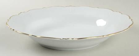 Baronesse Gold Large Rim Soup Bowl