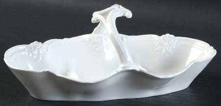 Baronesse White 7" Oval Basket