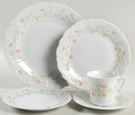 Belle Fleur 5 Piece Place Setting