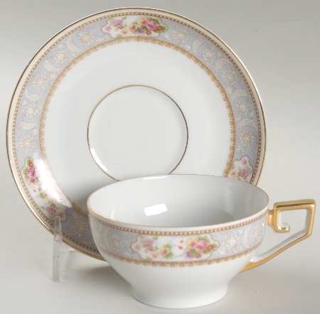Flat Cup & Saucer Set