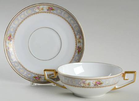 Cambridge Flat Cream Soup Bowl & Saucer Set