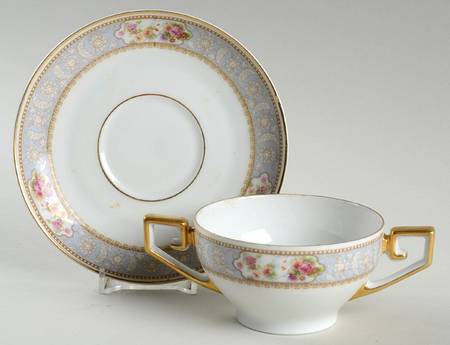 Cambridge Flat Bouillon Cup & Saucer